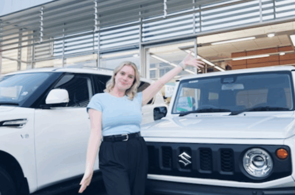 Suzuki Jimny White Best Car Broker Red Plum Automotive Happy Owner Review