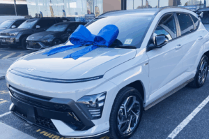 Grey Hyundai Kona Hybrid Red Plum Automotive Car Buying Service 5-star review